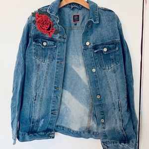 Denim jacket! 🌹